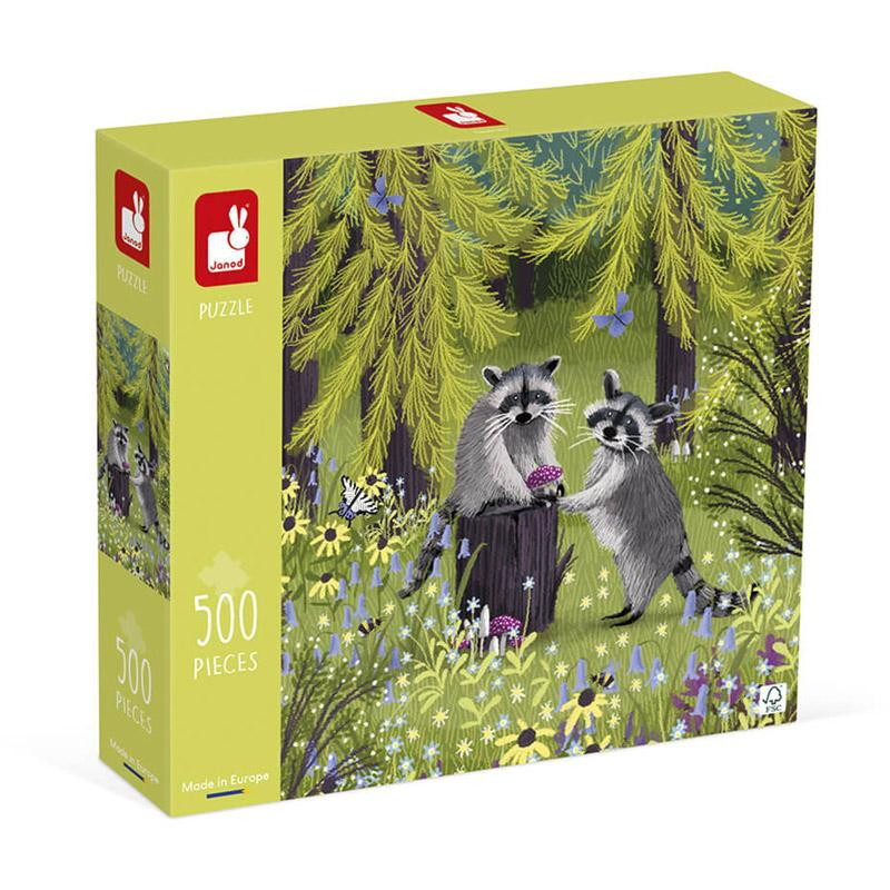 Puzzle Les Ratons Laveurs - 500 pièces