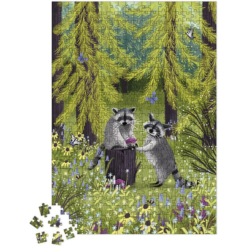 Puzzle Les Ratons Laveurs - 500 pièces
