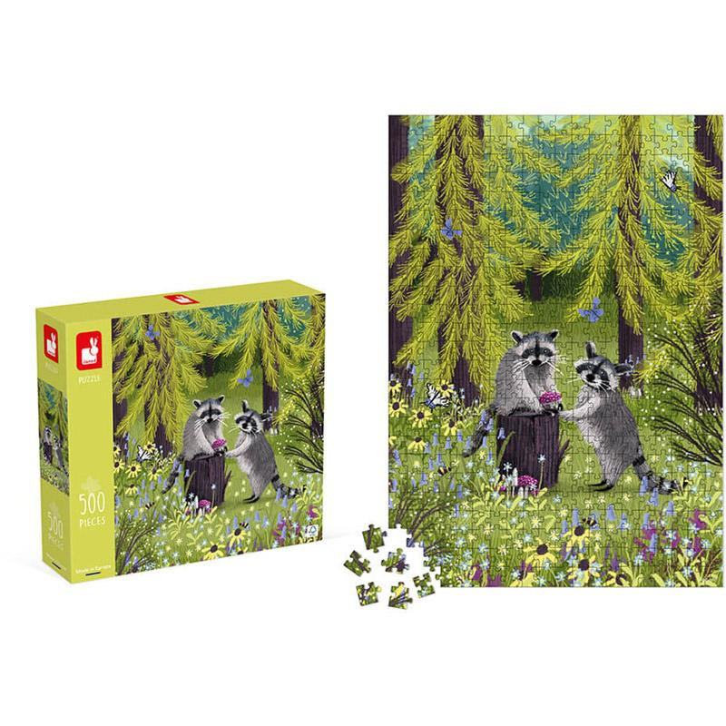 Puzzle Les Ratons Laveurs - 500 pièces