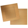 Plateau double de GO jeu en bois