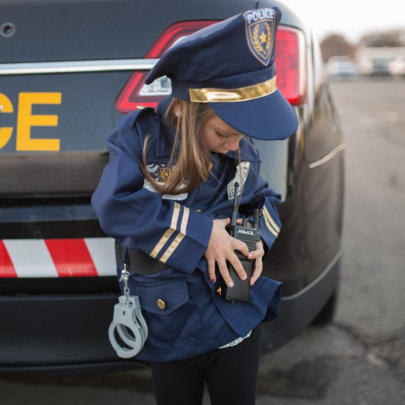 Déguisement de policier avec accessoires 4 à 6 ans Great Pretenders