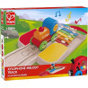Rail musical pour circuit train en bois