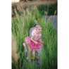 Déguisement fée fleurie rose - 2-4 ans