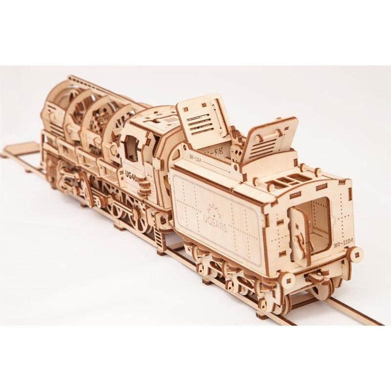 Modèles Mécaniques: Locomotive à vapeur avec tender