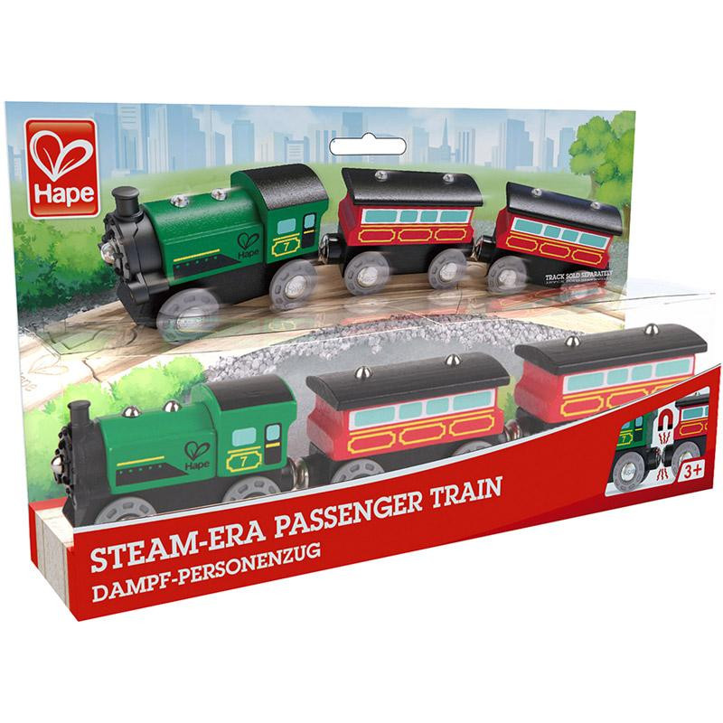 Train à vapeur - jouet en bois