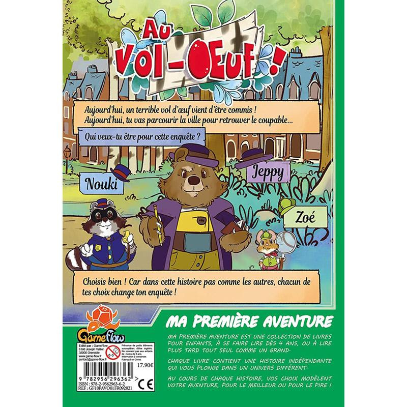 Ma 1ère aventure : Au vol'œuf