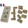 Dominos en bois images dinosaures