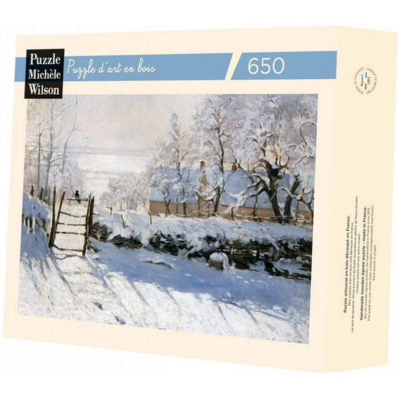 Puzzle bois - La pie - 650 pièces