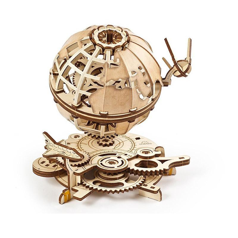 Maquette dynamique - Globe - jeu bois Ugears