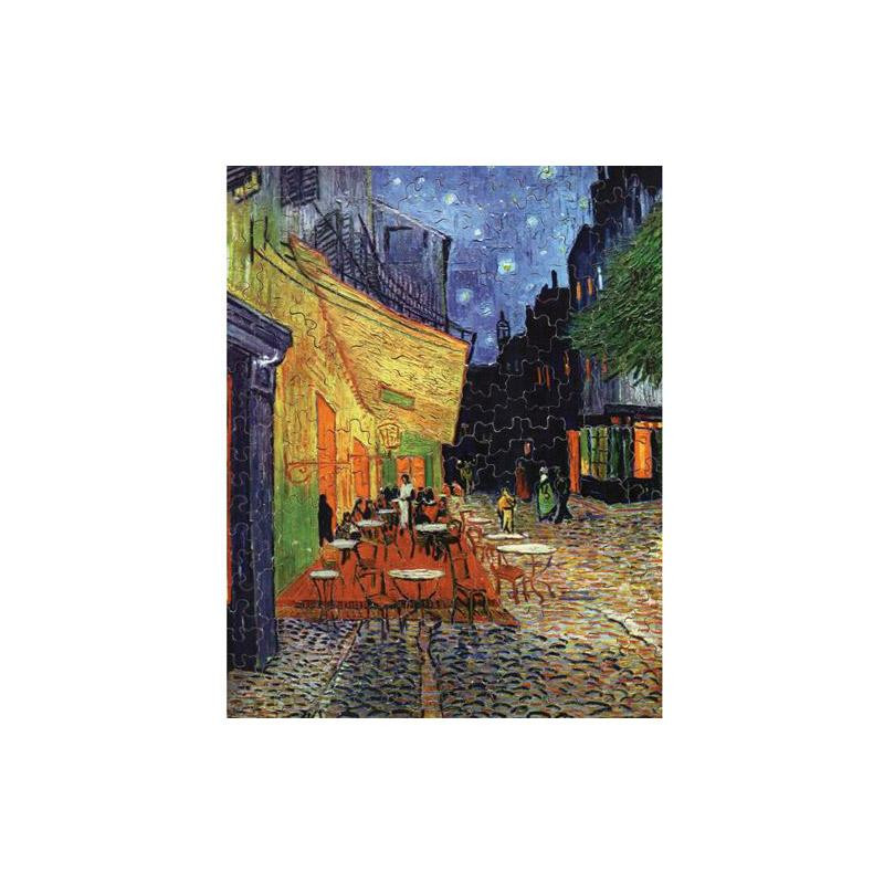 Puzzle bois - Le café le soir - 250 pièces