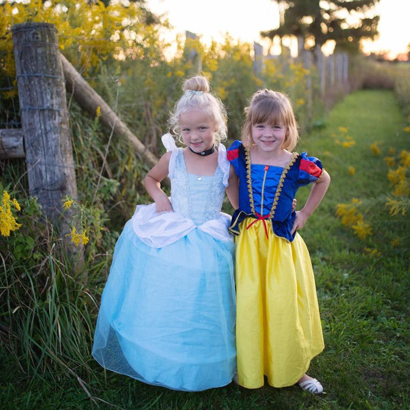 Déguisement Robe Cendrillon deluxe 4-6 ans