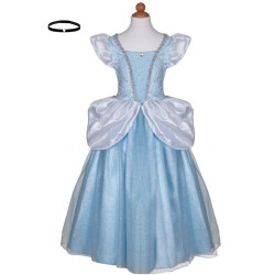 Déguisement Robe Cendrillon Deluxe 6-8 ans