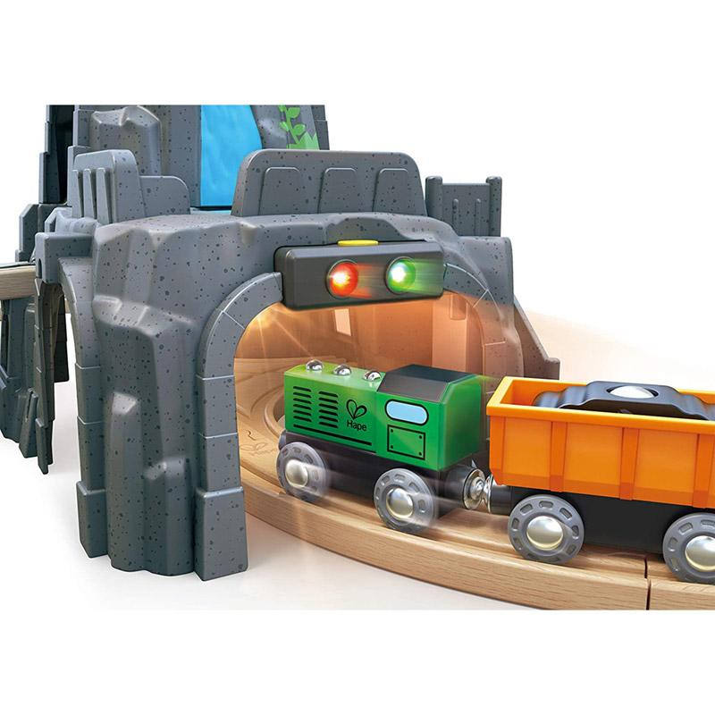 Tunnel de la montagne - accessoire pour train en bois