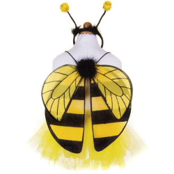 Déguisement Set Pailleté Abeille - Ailes, Jupe et Serre-tête