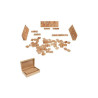 Rummy ou Rummikub - jeu en bois - coffret bois