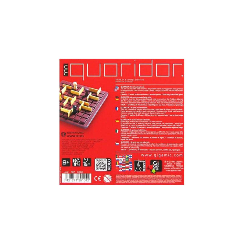 Quoridor mini - jeu de société