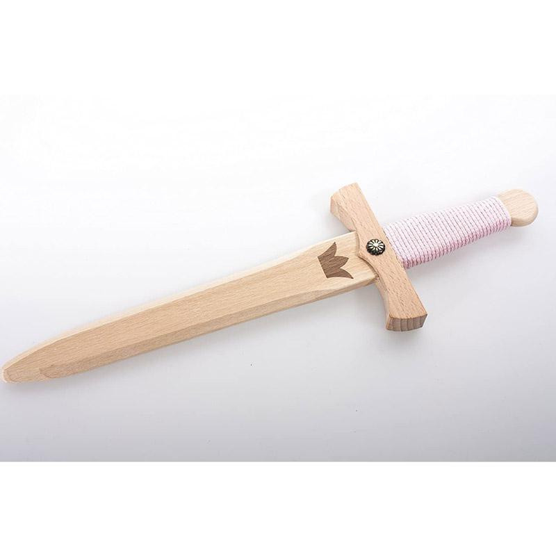 Dague pour princesse et son fourreau rose