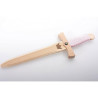 Dague pour princesse et son fourreau rose