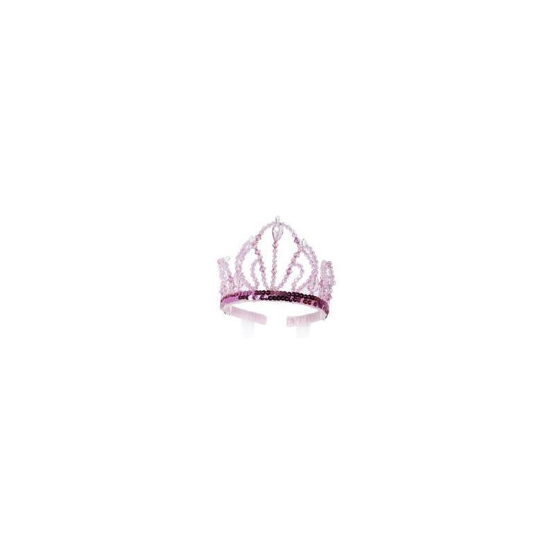 Diadème de princesse rose