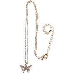 Collier gemme papillon Great Pretenders