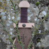 Epée et fourreau Viking naturel 65 cm