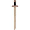 Épée Excalibur 65 cm jouet en bois Vah