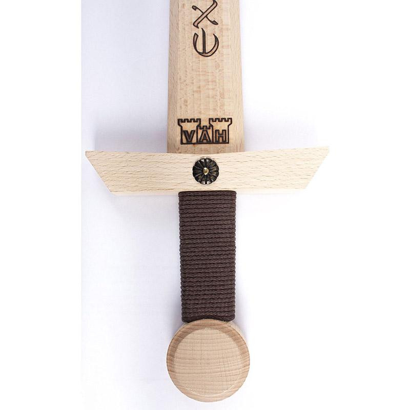 Épée Excalibur 65 cm jouet en bois Vah