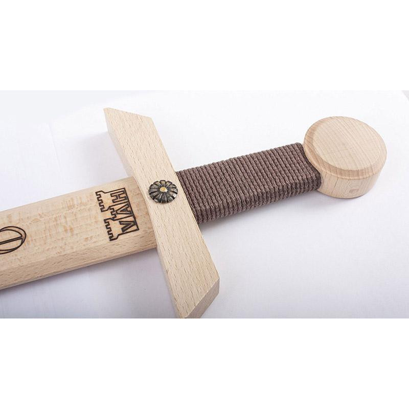 Épée Excalibur 65 cm jouet en bois Vah