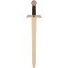 Epée Excalibur naturelle 66 cm en bois jouet Vah