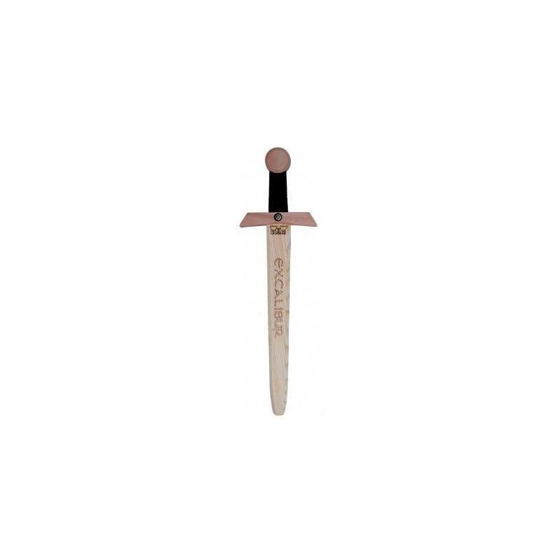 Epée Excalibur avec estampage 50 cm jouet bois Vah