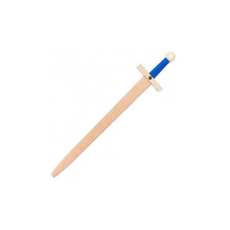 Epée Lancelot bleue 60 cm jouet bois Vah