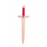 Epée Lancelot rouge 48 cm