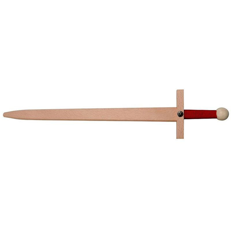 Epée Lancelot rouge 60 cm jouet bois Vah