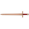 Epée Lancelot rouge 60 cm jouet bois Vah