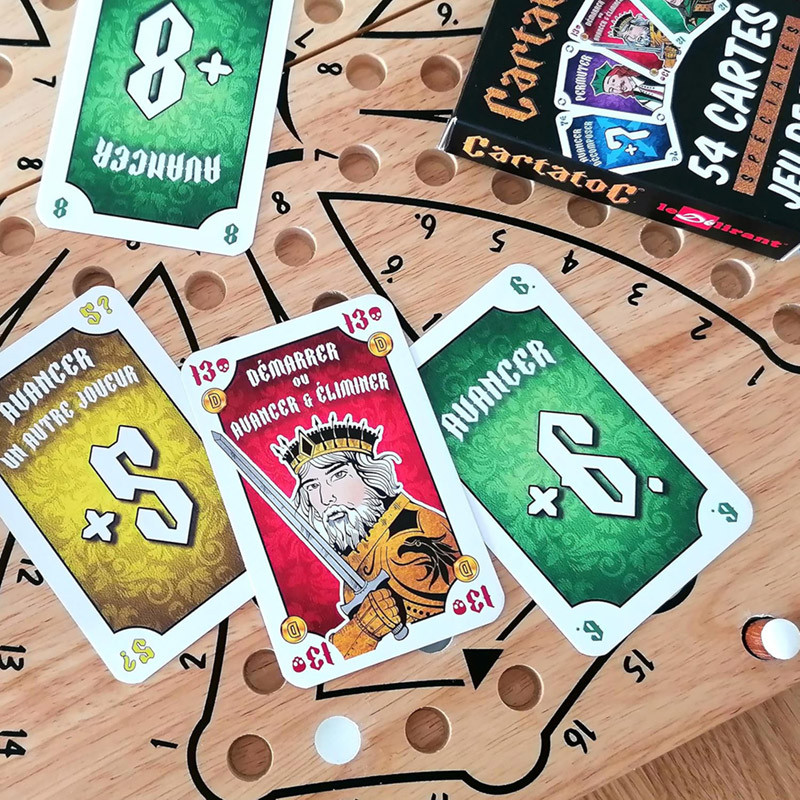 Cartatoc - jeu de cartes pour jeu de tock