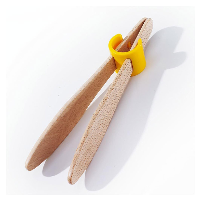 Pince à toast en bois 18 cm