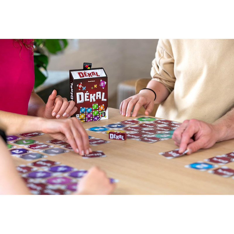 Dékal jeu de carte jeu de société Gigamic