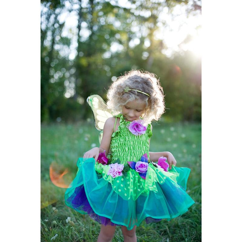 Déguisement Fée Fleurie Verte -  4-6 ans Great Pretenders