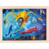 Puzzle 24 pièces sauvetage des océans 2 en 1 jeu Hape
