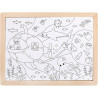 Puzzle 24 pièces sauvetage des océans 2 en 1 jeu Hape