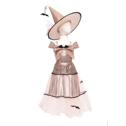 Déguisement Sorcière glamour robe et chapeau 4-6 ans Great Pretenders