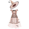 Déguisement Sorcière glamour robe et chapeau 4-6 ans Great Pretenders