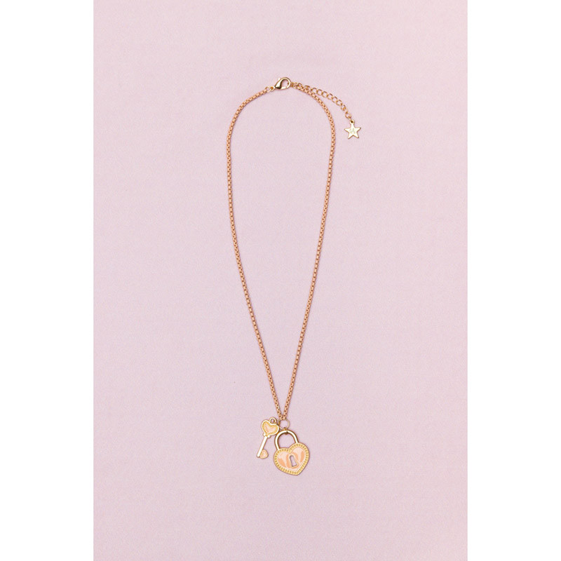 Collier cadenas clé coeur Great Pretenders