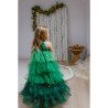 Déguisement Robe sapin de Noël avec coiffe 4-6 ans Great Pretenders