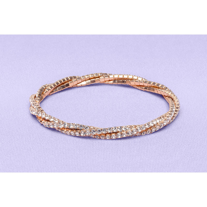 Bracelet torsion de diamants Great Pretenders