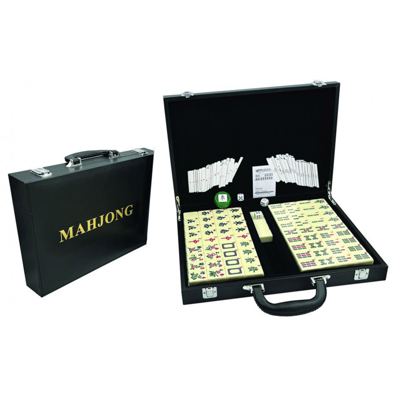 Mah-Jong complet en mallette jeu de société Loisirs Nouveaux