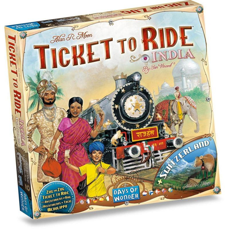 Les Aventuriers du Rail extension Inde et Suisse