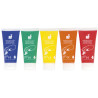 5 Tubes de Peinture pour bébé peinture aux doigts Janod