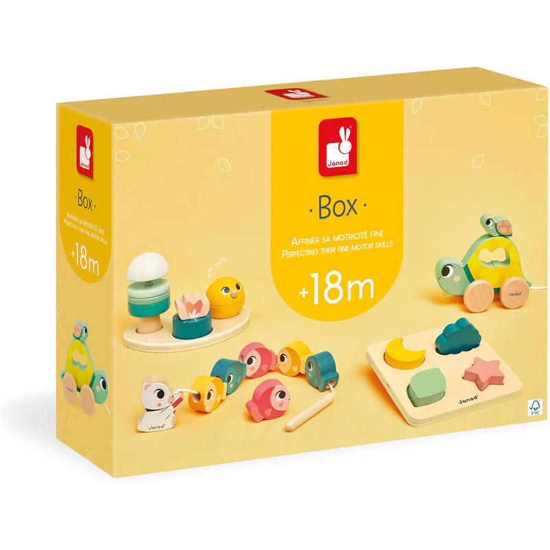 Box 18 mois Jouets en bois Janod