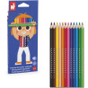 Crayons de Couleur x12 jeu bois Janod